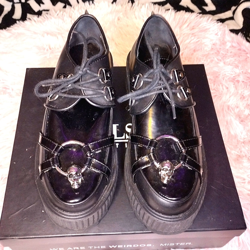 KILLSTAR Skeleton Creepers - Picture 2 of 10